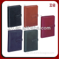 promotional leather organizer file folder organizer notebook